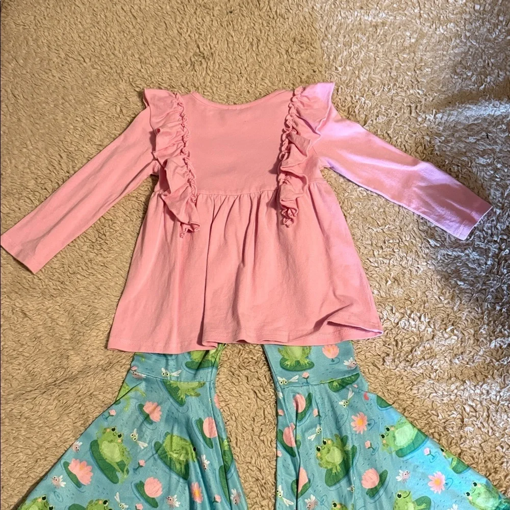 Ruffle Girl toddler ruffle
